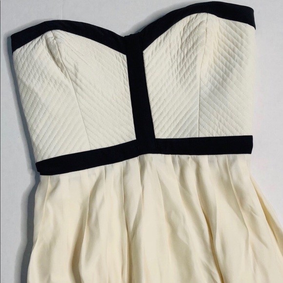 Parker Strapless White Dress, XS - Picture 4 of 8